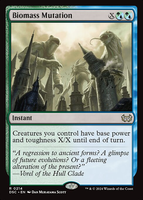 Creatures you control have base power and toughness X/X until end of turn.