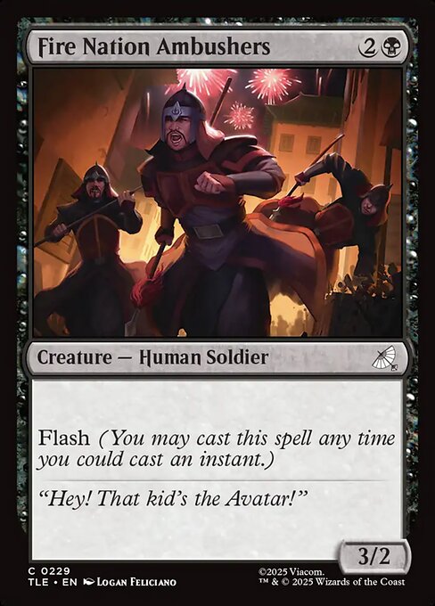 Fire Nation Ambushers (Foil)