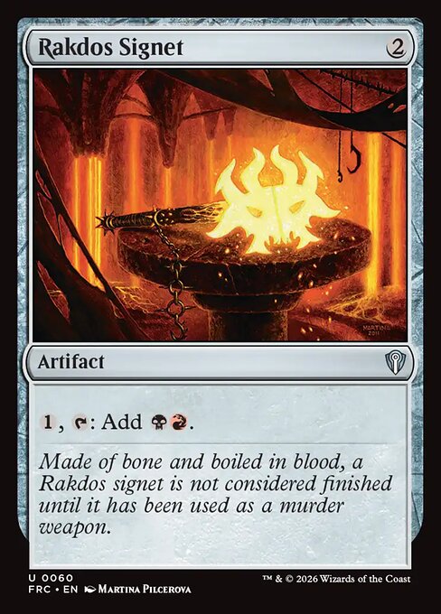 Rakdos Signet (Foil)