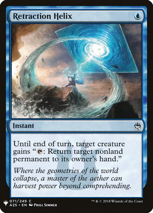 Until end of turn, target creature gains "{T}: Return target nonland permanent to its owner's hand."