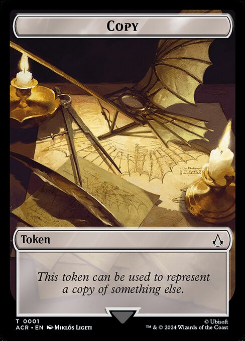 (This token can be used to represent a token that's a copy of a permanent.)