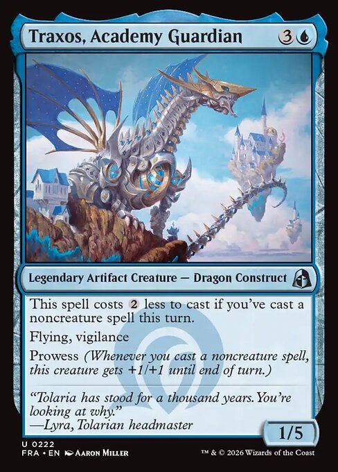 Traxos, Academy Guardian (Foil)