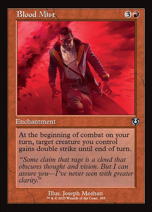 At the beginning of combat on your turn, target creature you control gains double strike until end of turn.