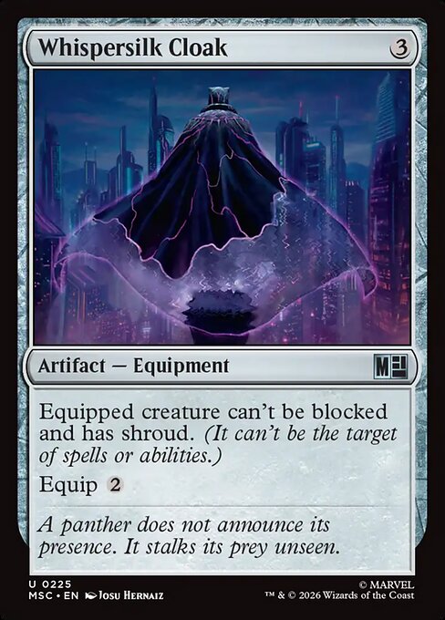 Whispersilk Cloak (Foil)