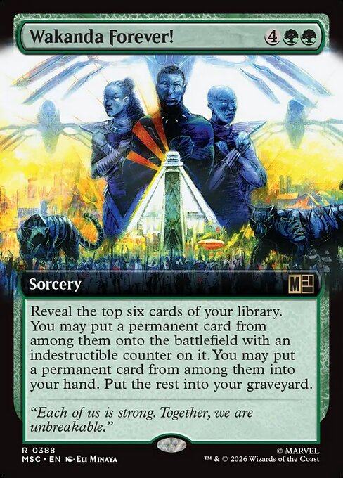 Wakanda Forever! (Foil)