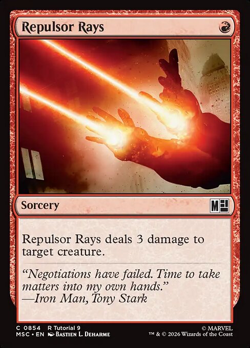 Repulsor Rays (Foil)