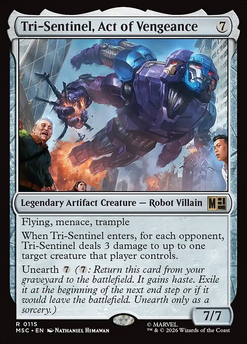 Tri-Sentinel, Act of Vengeance (Foil)