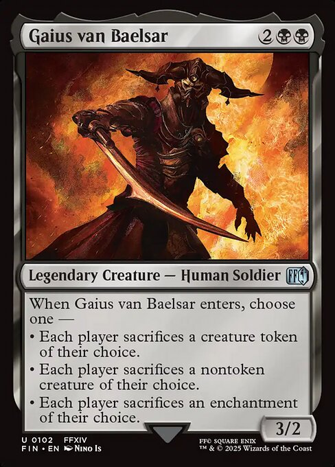 Gaius van Baelsar (Foil)