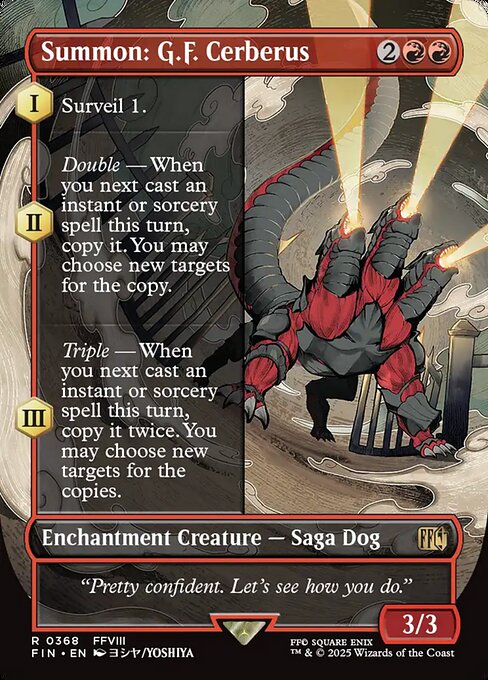 Summon: G.F. Cerberus (Foil)