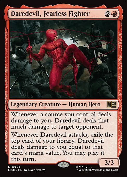 Daredevil, Fearless Fighter (Foil)