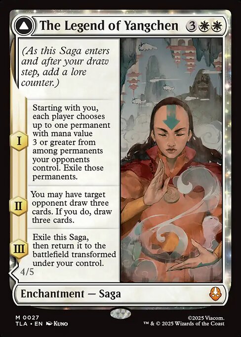 The Legend of Yangchen // Avatar Yangchen (Foil)
