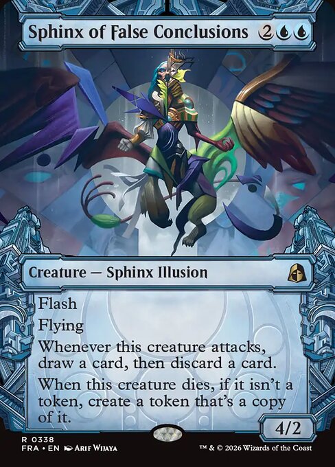 Sphinx of False Conclusions (Foil)