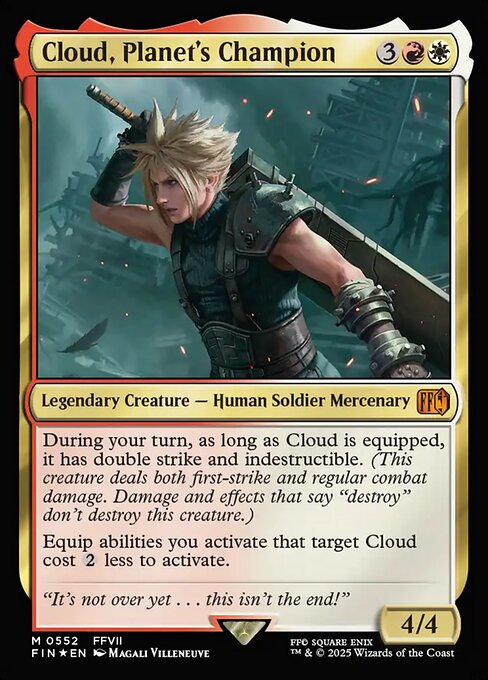Cloud, Planet's Champion (Foil)