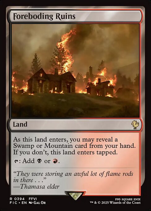 Foreboding Ruins (Foil)