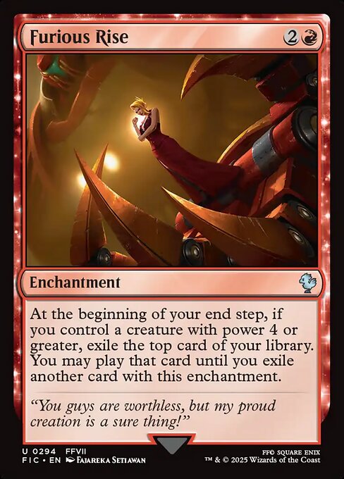 Furious Rise (Foil)