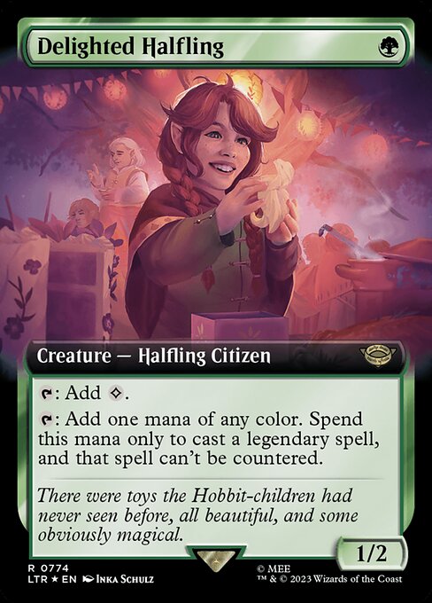{T}: Add {C}.
{T}: Add one mana of any color. Spend this mana only to cast a legendary spell, and that spell can't be countered.