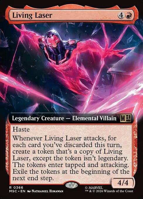 Living Laser (Foil)