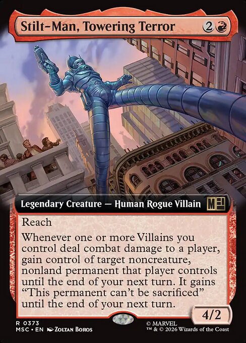 Stilt-Man, Towering Terror (Foil)