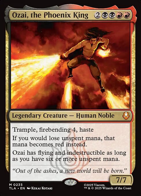Ozai, the Phoenix King (Foil)