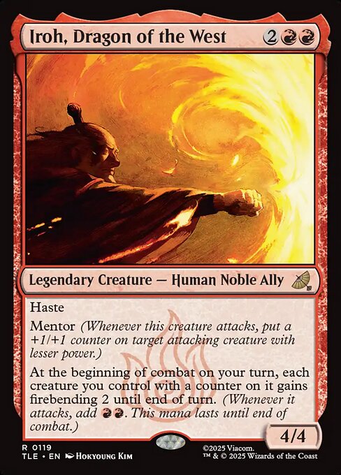 Iroh, Dragon of the West (Foil)