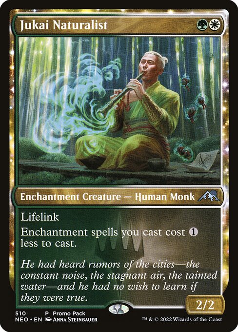 Lifelink
Enchantment spells you cast cost {1} less to cast.