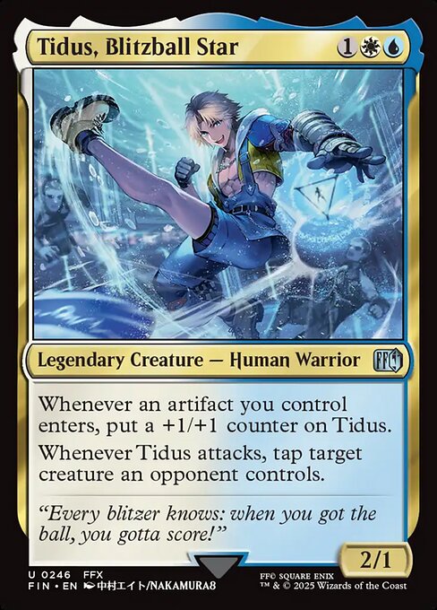 Tidus, Blitzball Star (Foil)