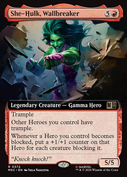 She-Hulk, Wallbreaker (Foil)