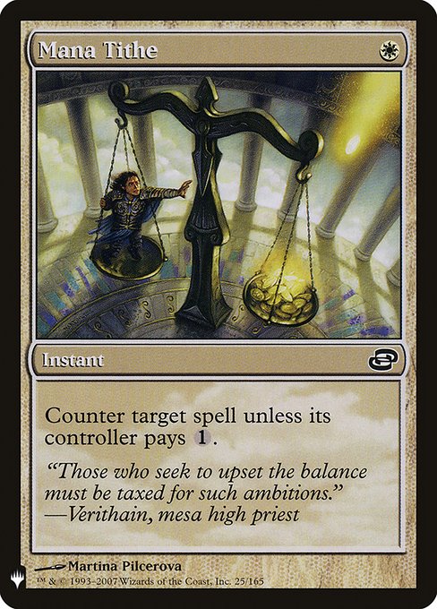 Counter target spell unless its controller pays {1}.