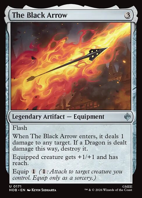 The Black Arrow (Foil)
