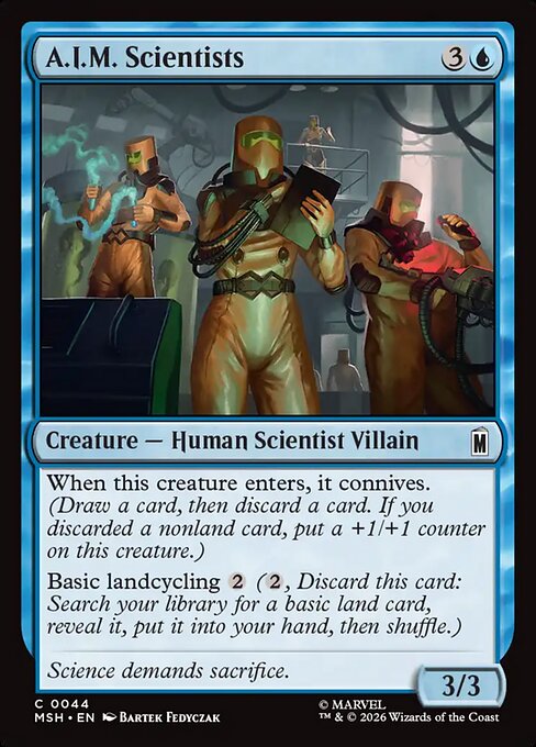 A.I.M. Scientists (Foil)