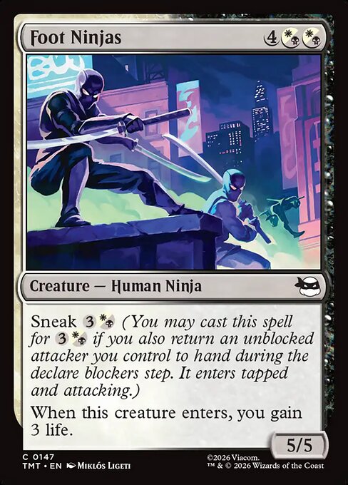 Foot Ninjas (Foil)