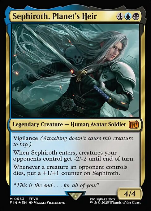 Sephiroth, Planet's Heir (Foil)