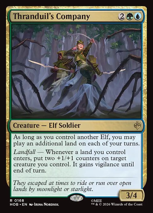 Thranduil's Company (Foil)