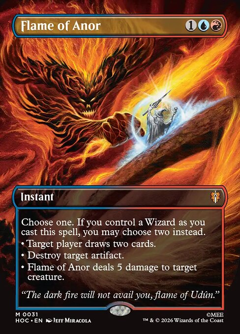 Flame of Anor (Foil)