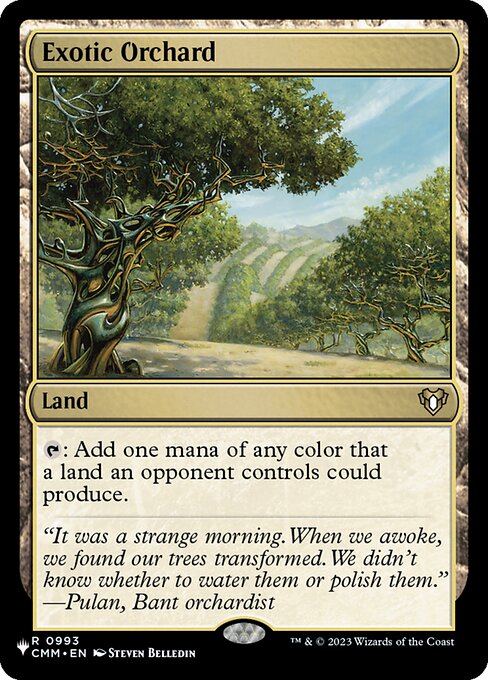 {T}: Add one mana of any color that a land an opponent controls could produce.