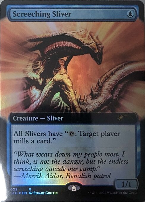 All Slivers have "{T}: Target player mills a card."