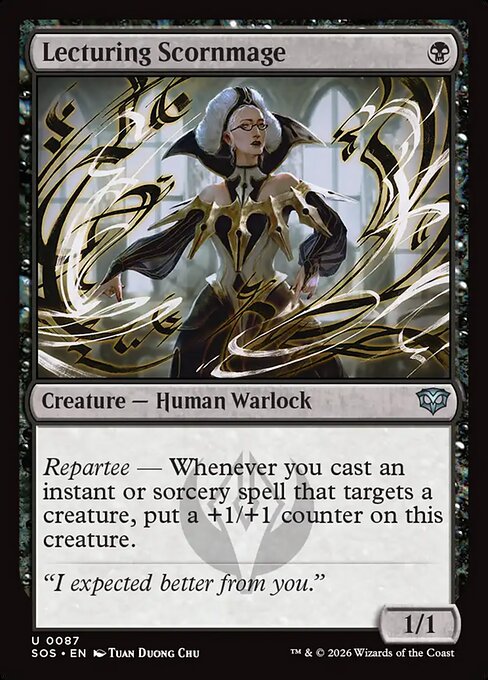 Lecturing Scornmage (Foil)