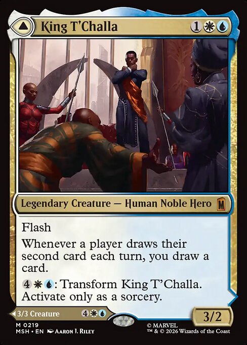 King T'Challa // Black Panther, Hope Enduring (Foil)