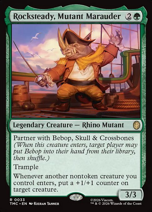 Rocksteady, Mutant Marauder (Foil)