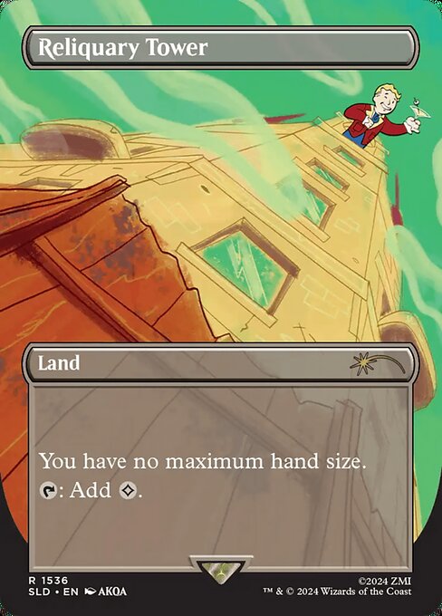 You have no maximum hand size.
{T}: Add {C}.