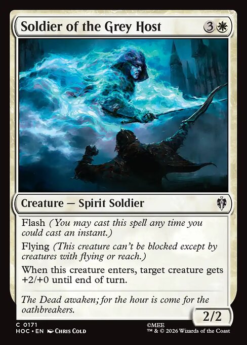Soldier of the Grey Host (Foil)