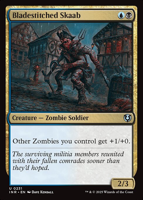 Other Zombies you control get +1/+0.