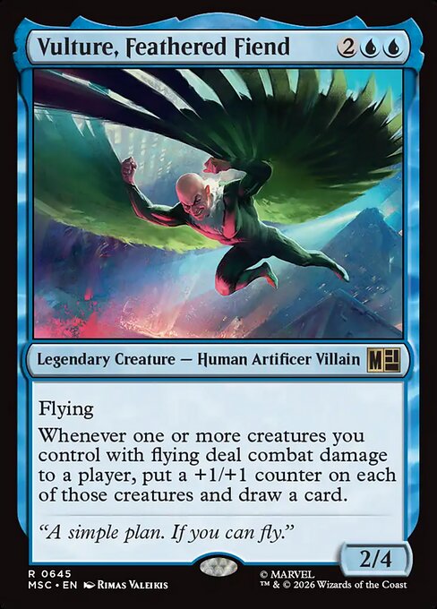 Vulture, Feathered Fiend (Foil)