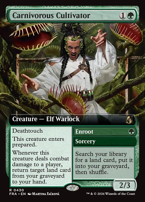Carnivorous Cultivator // Enroot (Foil)