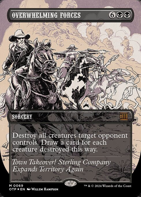 Destroy all creatures target opponent controls. Draw a card for each creature destroyed this way.