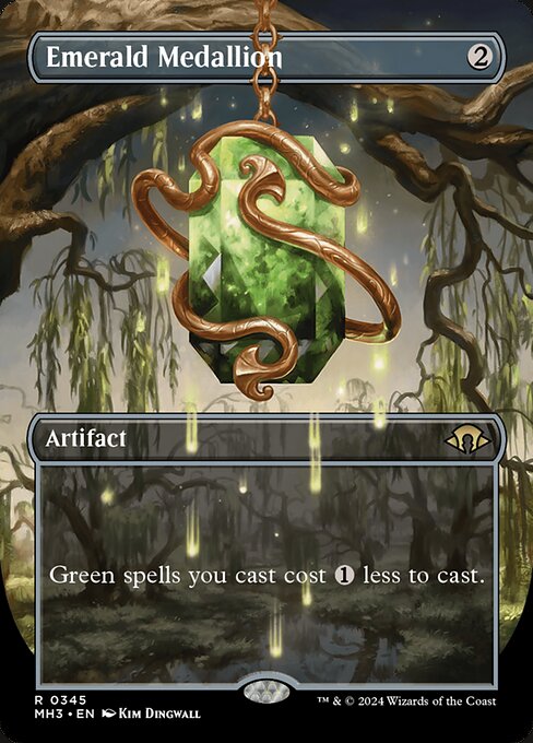 Green spells you cast cost {1} less to cast.