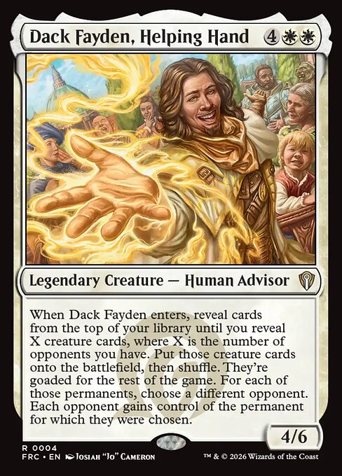 Dack Fayden, Helping Hand (Foil)