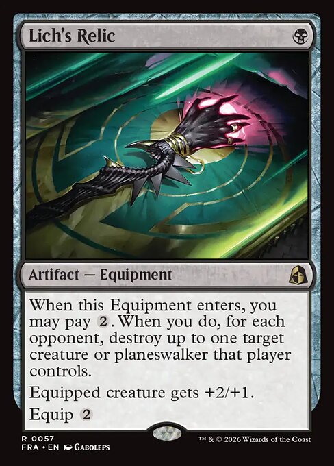Lich's Relic (Foil)