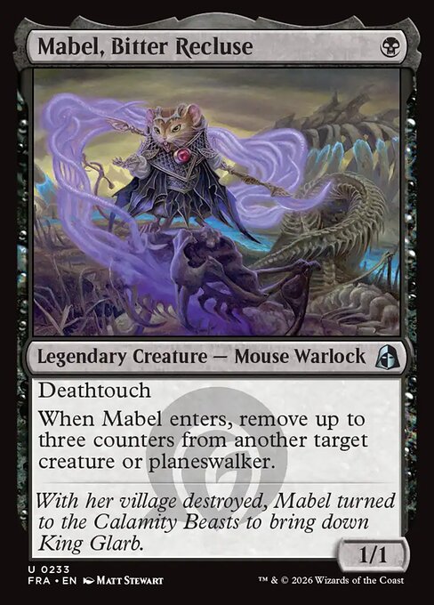 Mabel, Bitter Recluse (Foil)