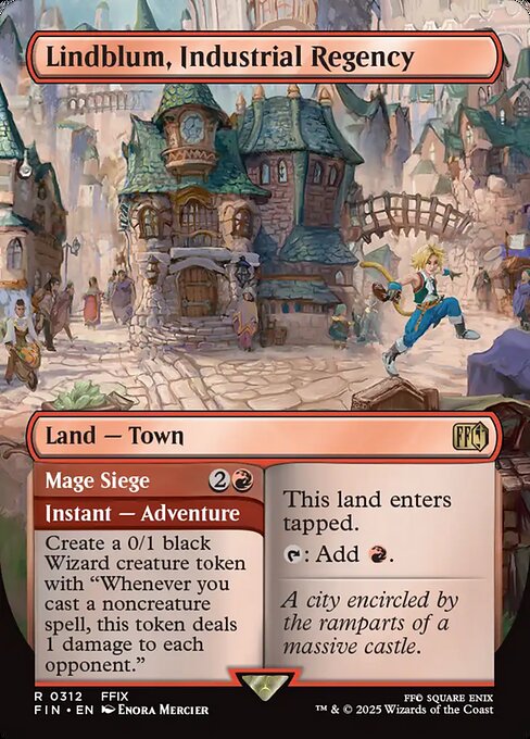 Lindblum, Industrial Regency // Mage Siege (Foil)